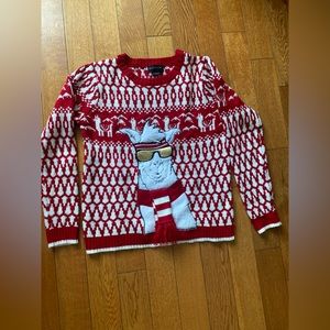 Boys 12-14 size Christmas sweaters